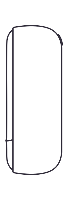 IQOS ILUMA device illustration outline